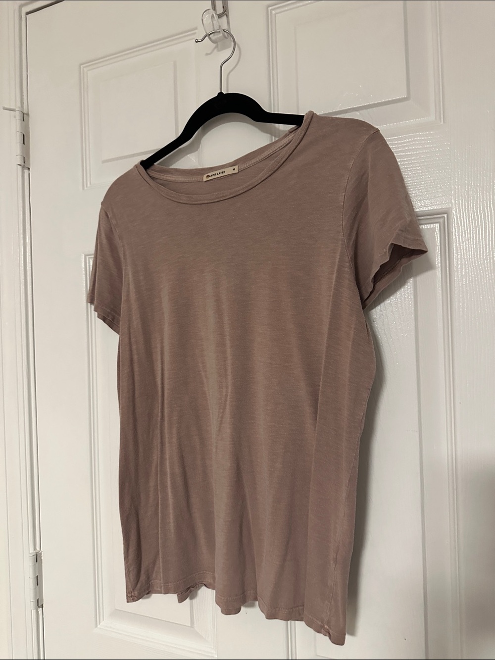 Marine Layer Swing Tee,  Mocha, Size Medium/M